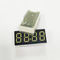 4 chữ số 7 phân đoạn Đồng hồ Led mini Hiển thị 0,36 inch Anode Trắng