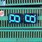 Cathode chung  1 chữ số 7 Hiển thị phân đoạn 0.39 inch Màu xanh lam